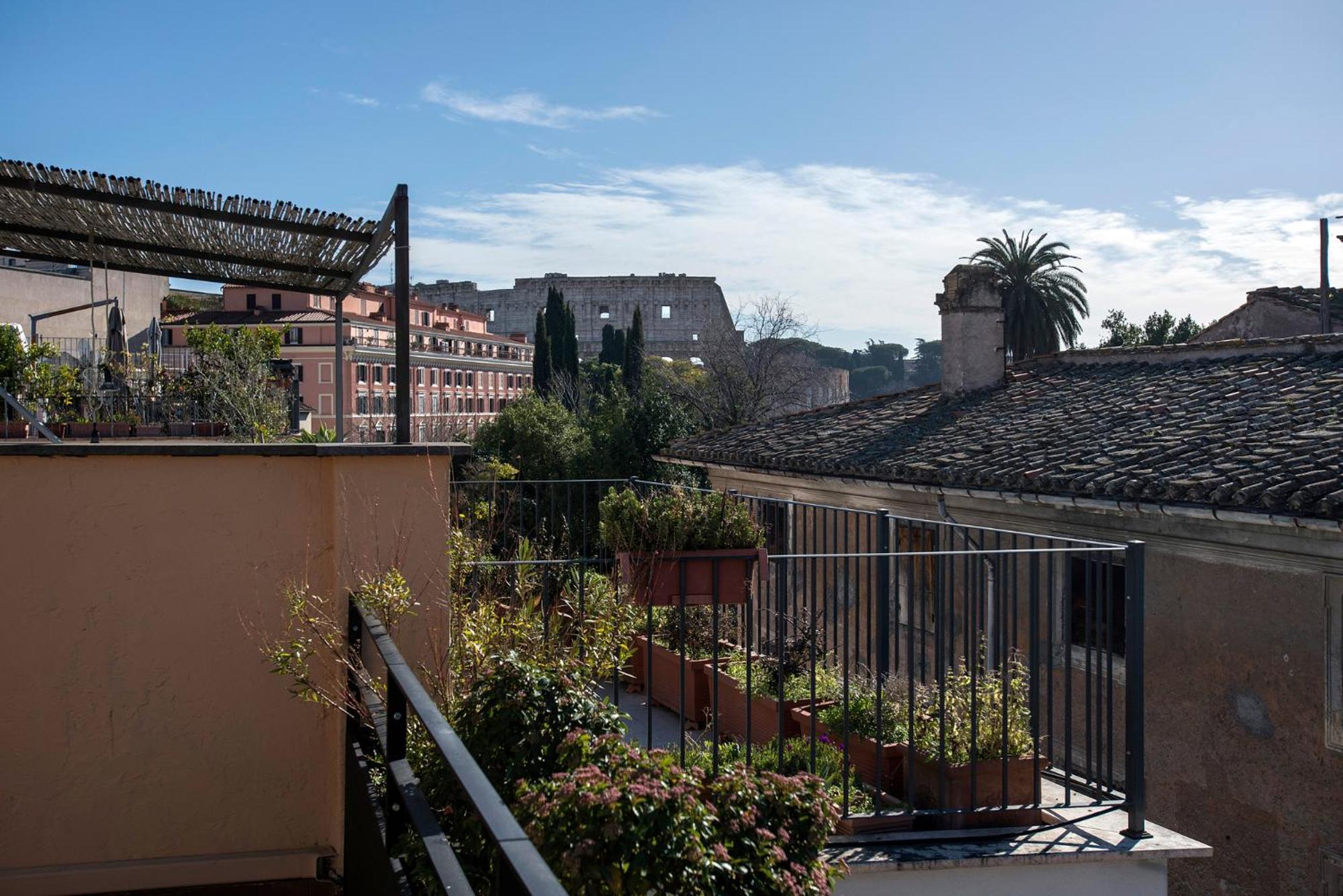 Colosseo Esclusivo Attico Con Terrazze Private Apartment Rome Exterior photo